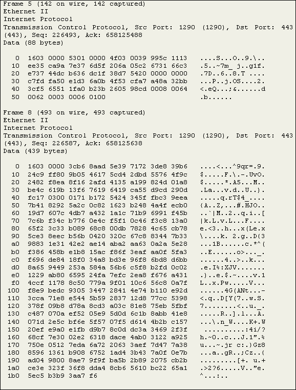 Representao do SSL nas camadas do TCP/IP